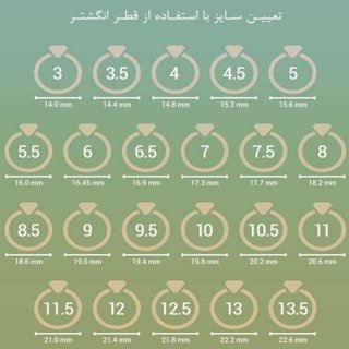 انگشتر طلا 18 عیار زنانه مدل مروارید B0020 — تصویر 6 از 6