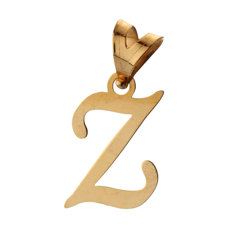 آویز گردنبند طلا 18 عیار زنانه مدل حرف Z کد S2067 — تصویر 1 از 3