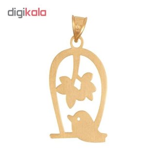 آویز گردنبند طلا 18 عیار زنانه کد DG033 — تصویر 2 از 2
