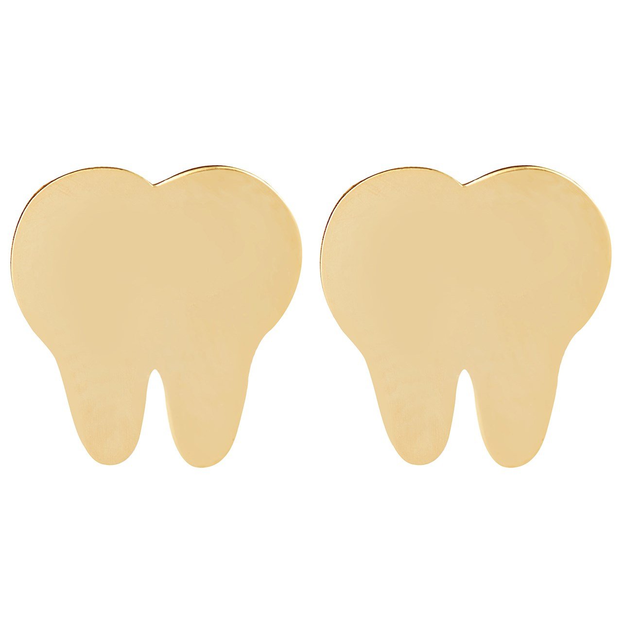 گوشواره طلا 18 عیار پندار گلد مدل GM38 — تصویر 1 از 4
