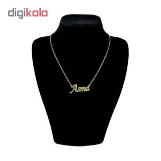گردنبند طلا 18 عیار زنانه طرح اسما کد DY120-011 — تصویر 2 از 2