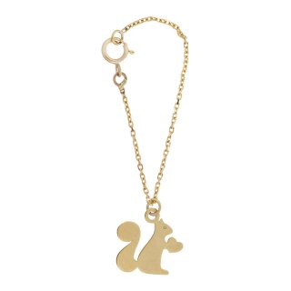 آویز ساعت طلا 18 عیار زنانه طرح خرگوش کد SG471 — تصویر 1 از 2