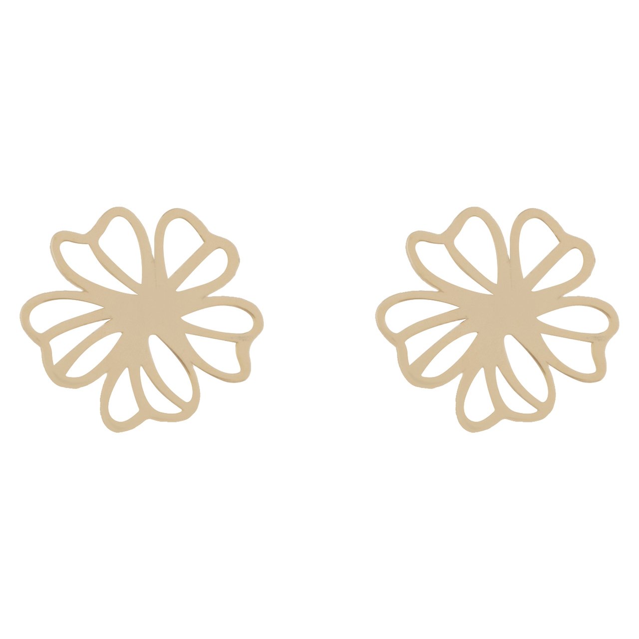 گوشواره طلا 18 عیار درنیکا مدل De5012 — تصویر 1 از 4