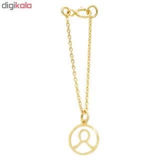 آویز ساعت طلا 18 عیار زنانه کد SG443 — تصویر 2 از 2
