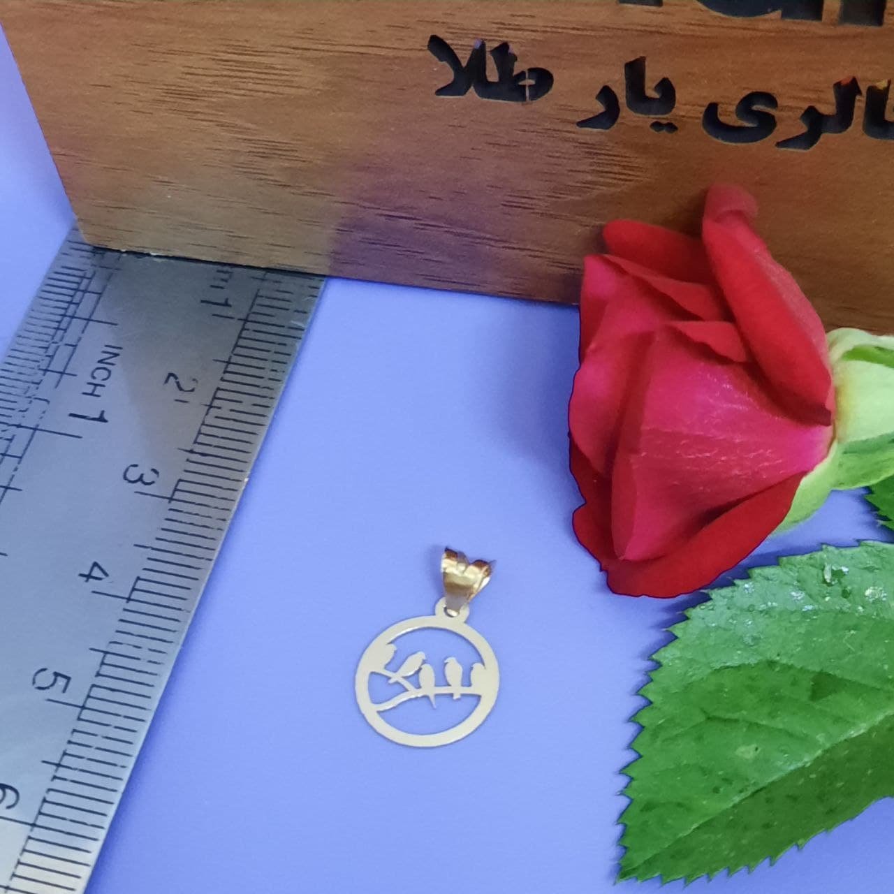 آویز گردنبند طلا 18 عیار زنانه  گالری یارطلا مدل پرنده کد PLL29 — تصویر 3 از 4
