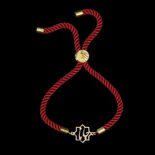 دستبند طلا 18 عیار زنانه مدل M60 — تصویر 2 از 2