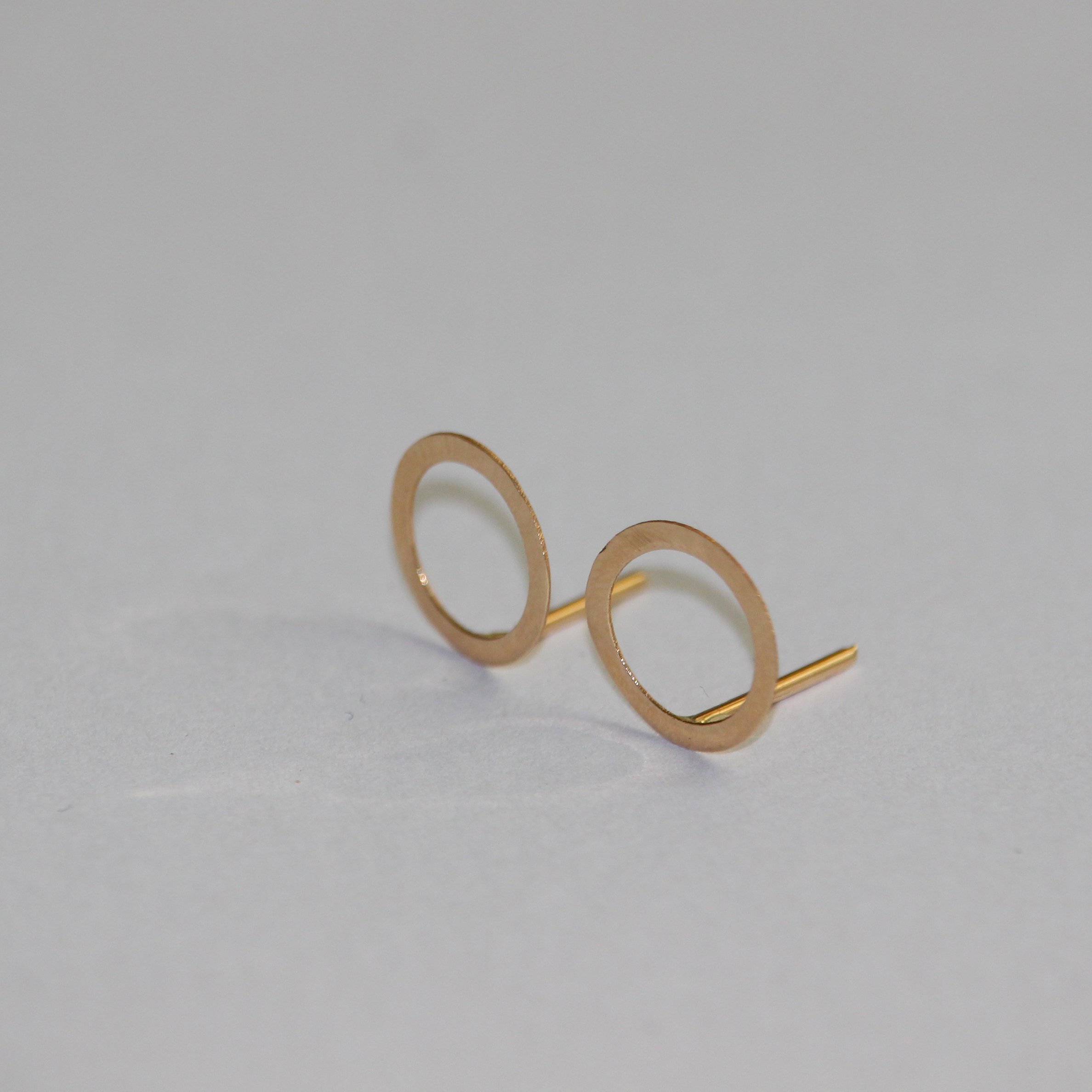 گوشواره طلا 18 عیار زنانه مدل EG01 — تصویر 2 از 5