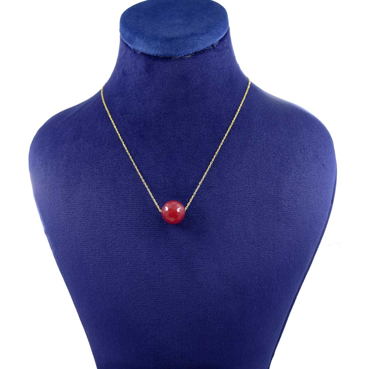 گردنبند طلا 18 عیار زنانه با زنجیر حلقه‌ای (فلامینگو) نیکان گلد مدل NK 5689 — تصویر 1 از 4