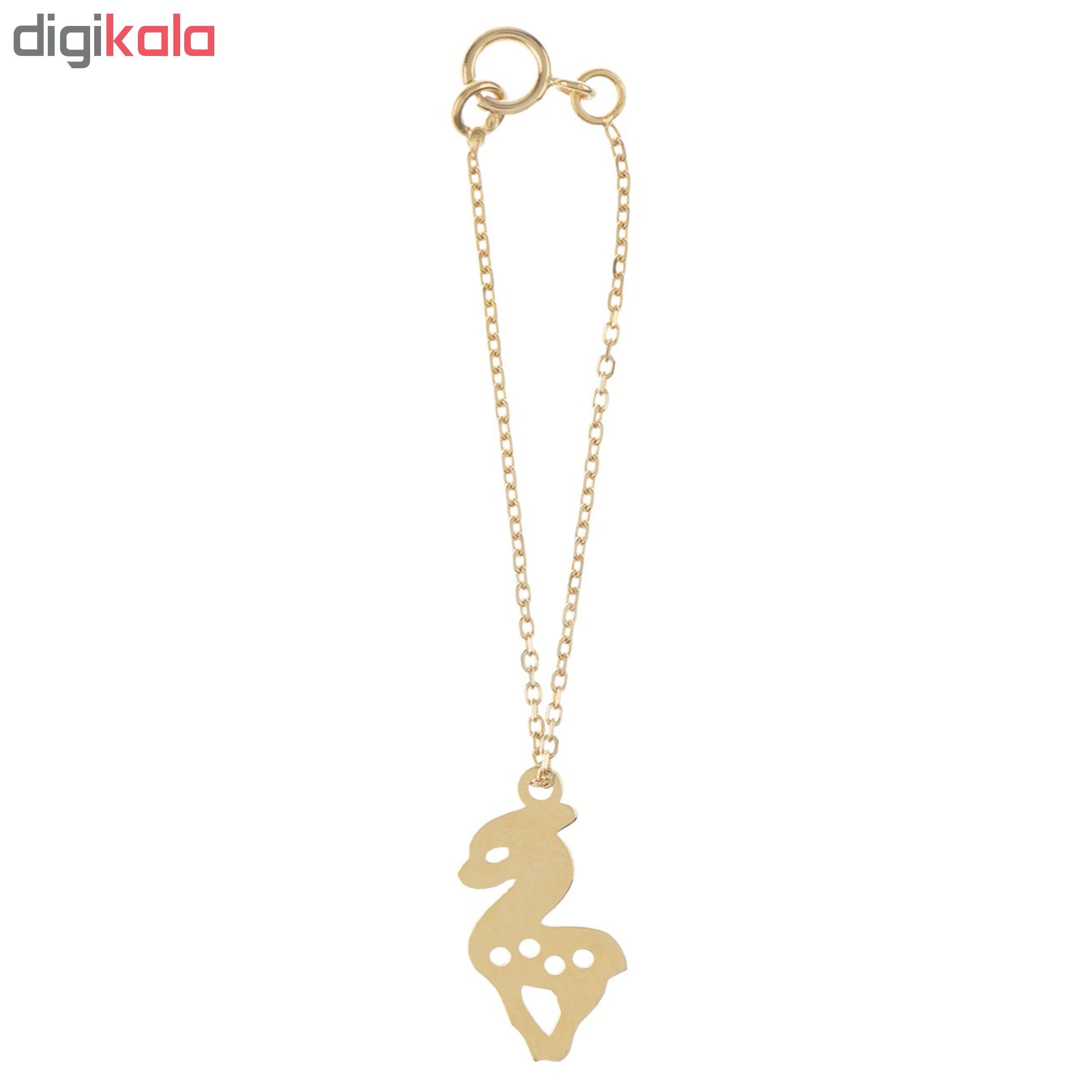 آویز ساعت طلا 18 عیار کد SG147 — تصویر 2 از 4