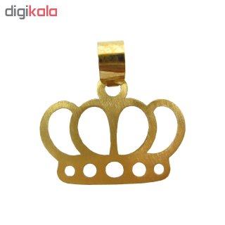 آویز گردنبند طلا 18عیار آریاگلد مدل R184 — تصویر 2 از 2