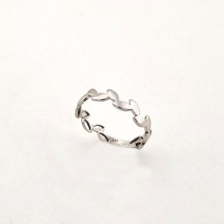 انگشتر طلا 18 عیار زنانه مدل گندم کد SN1130 — تصویر 2 از 2