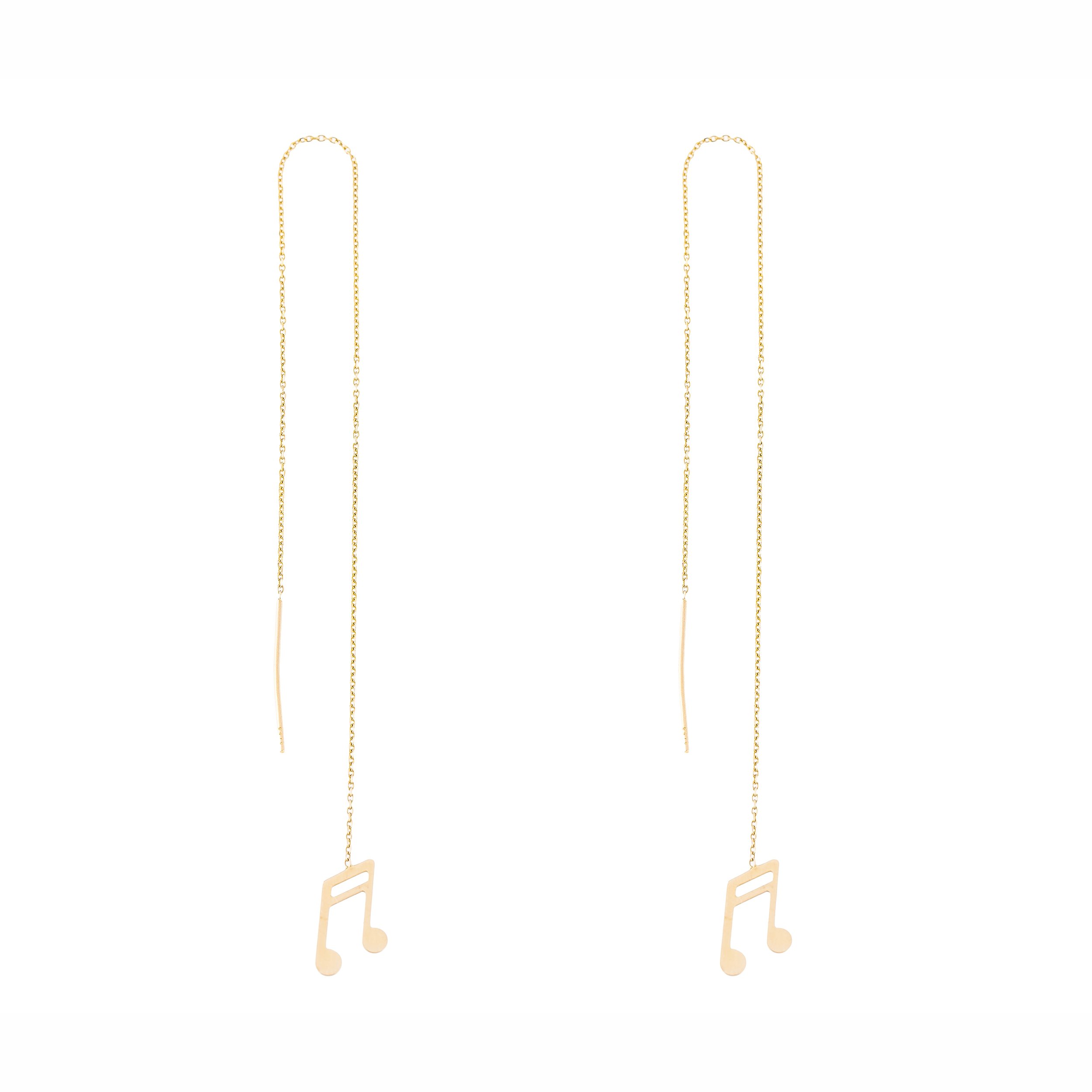 گوشواره طلا 18 عیار کد EA136 — تصویر 1 از 4