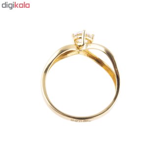 انگشتر طلا 18عیار کد 6020 — تصویر 4 از 4