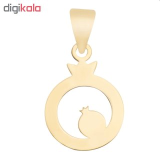 آویز گردنبند طلا 18عیار آریاگلد مدل R146 — تصویر 2 از 2