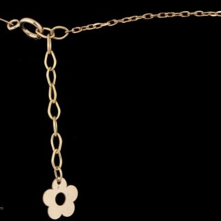گردنبند طلا 18 عیار زنانه کد 9005 — تصویر 4 از 4