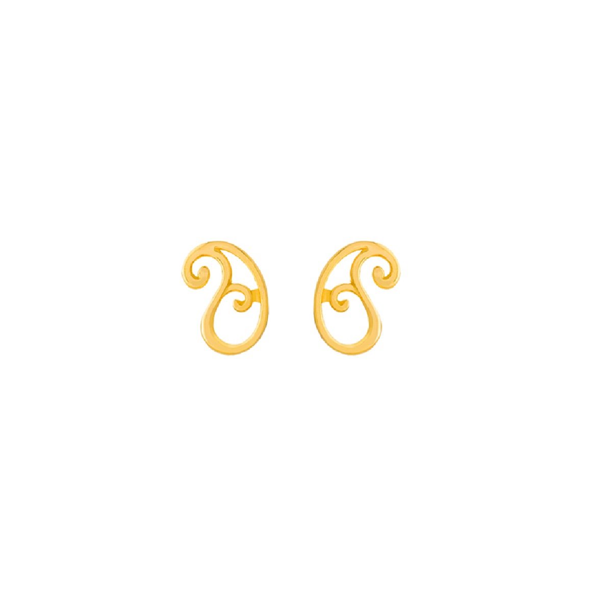 گوشواره میخی طلا 18 عیار زنانه نیکان گلد مدل NK 5689 — تصویر 1 از 2