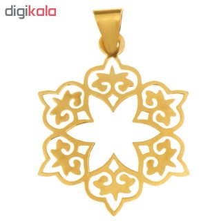 آویز گردنبند 18 عیار آریاگلد مدل R110 — تصویر 2 از 2