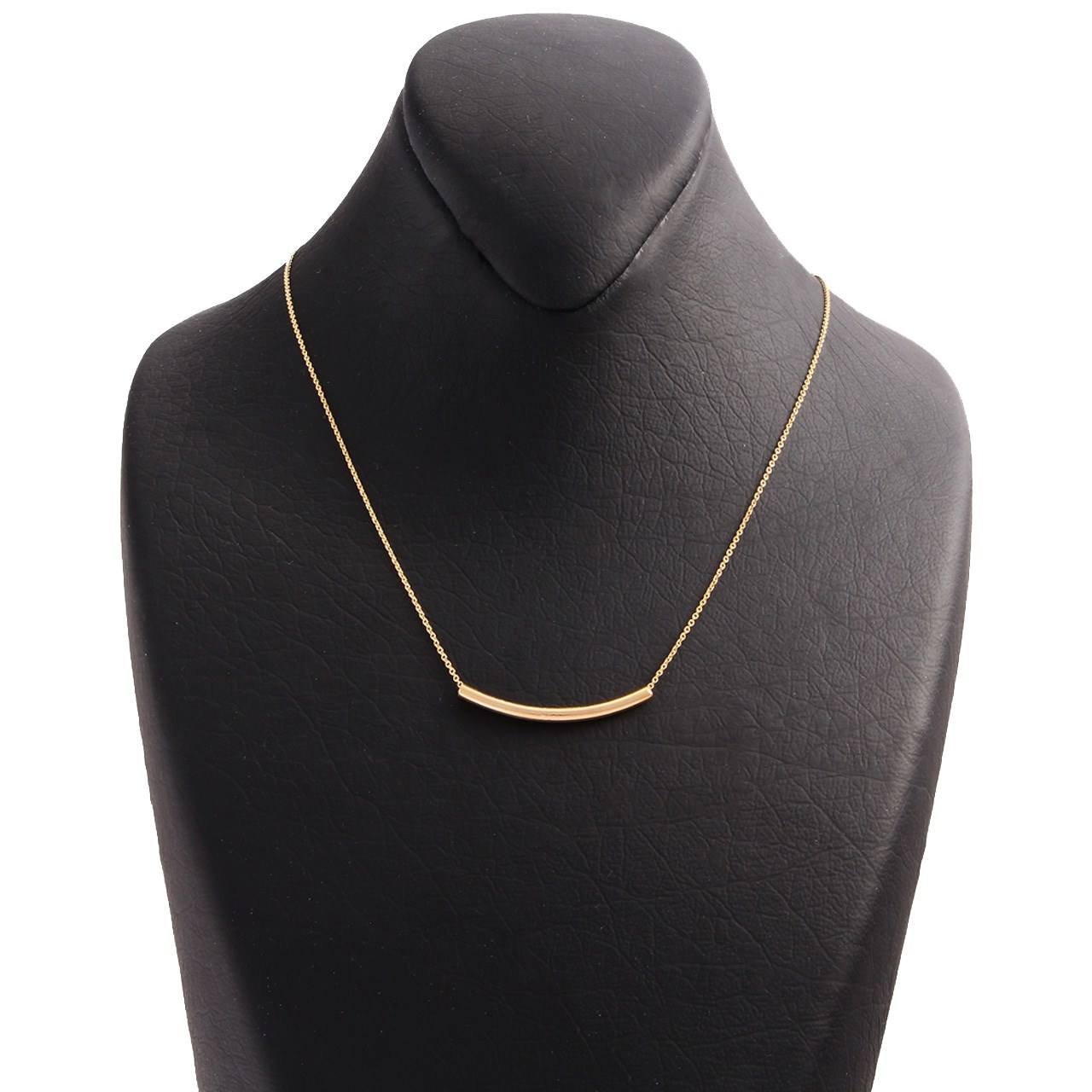 گردنبند طلا 18 عیار زنانه گالری مرجان کد 0907 — تصویر 1 از 3