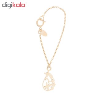 آویز ساعت طلا 18 عیار زنانه کد SG458 — تصویر 2 از 2