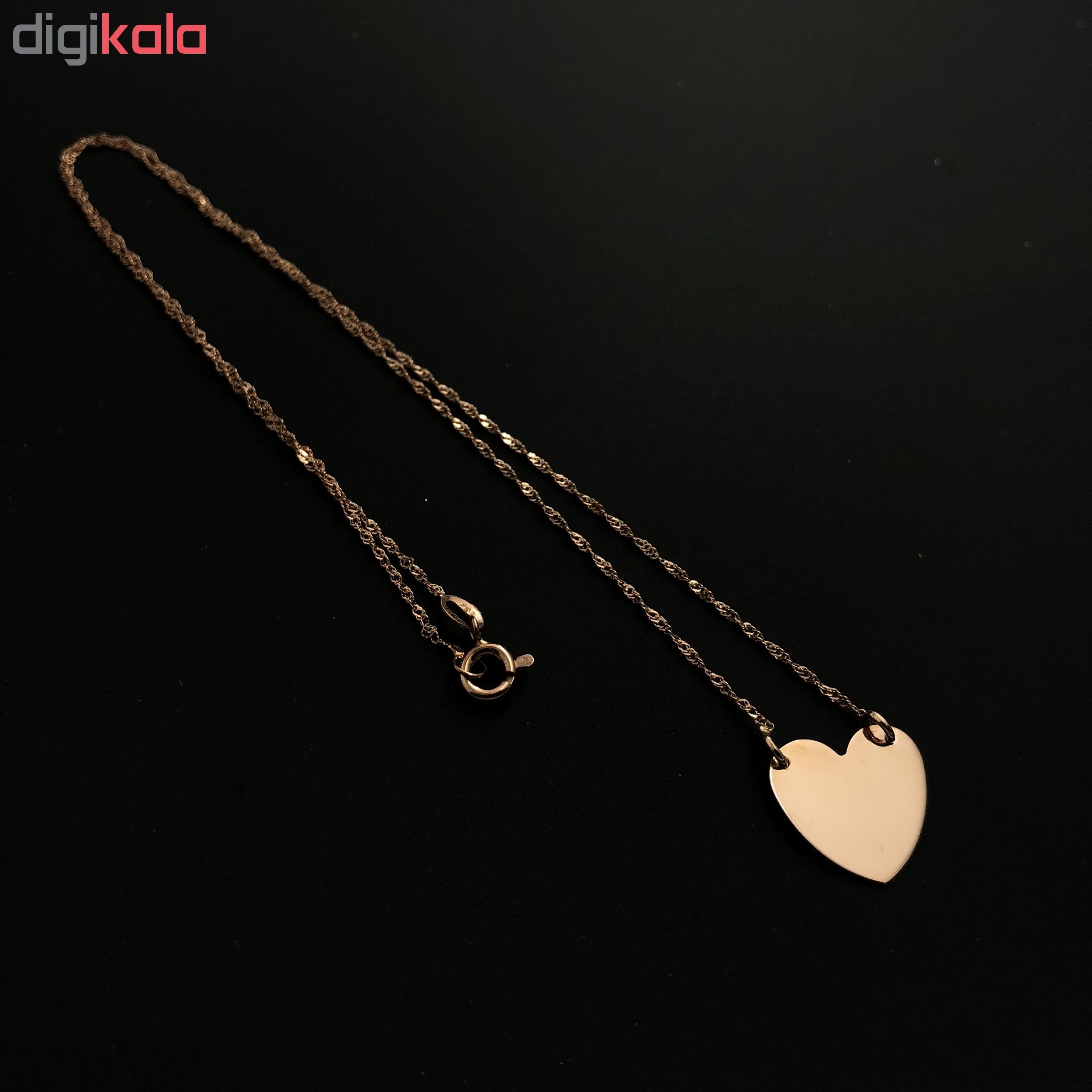 گردنبند طلا 18 عیار گیرا گالری مدل G104 — تصویر 4 از 6