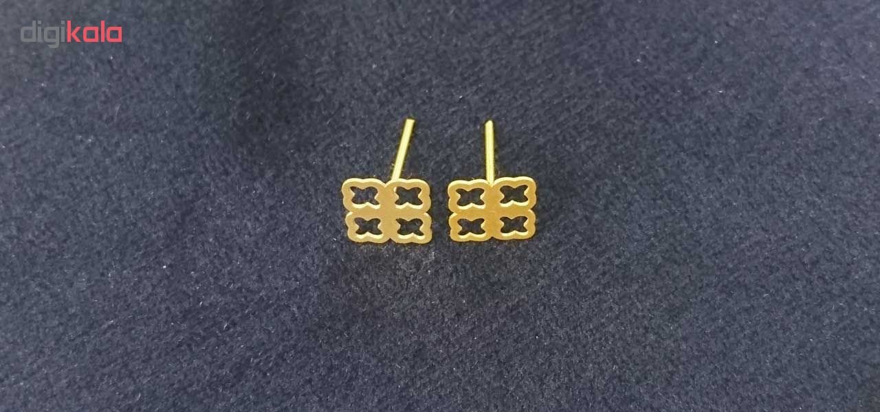 نیم ست طلا 18 عیار زنانه کانیار گالری مدل L16 — تصویر 4 از 5