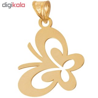 آویز گردنبند طلا 18عیار زنانه طرح پروانه کد SG060 — تصویر 2 از 2