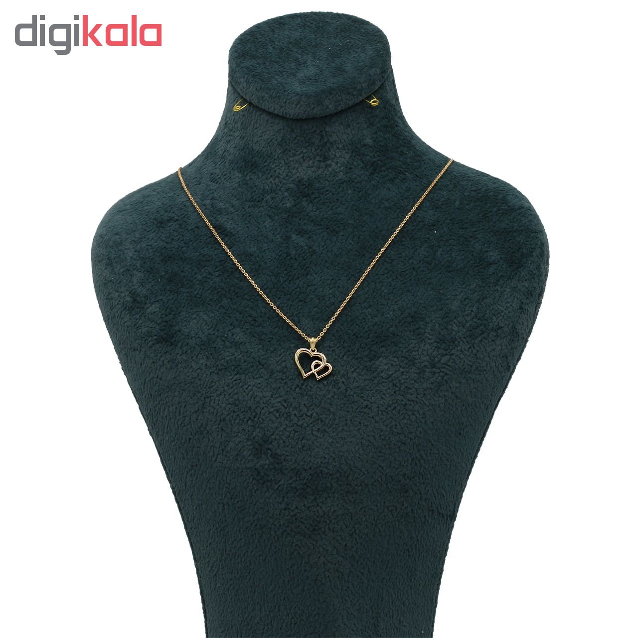 گردنبند طلا 18 عیار زنانه همای گالری مدل 3598001 — تصویر 2 از 7