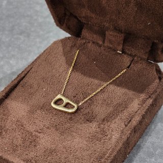 گردنبند طلا 18 عیار زنانه مدل مینیمال — تصویر 2 از 2