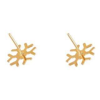گوشواره طلا 18 عیار آریاگلد مدل R256 — تصویر 3 از 3