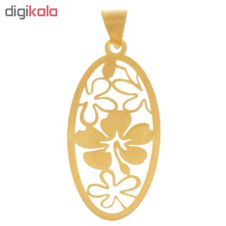 آویز گردنبند طلا 18عیار آریاگلد مدل R148 — تصویر 2 از 2