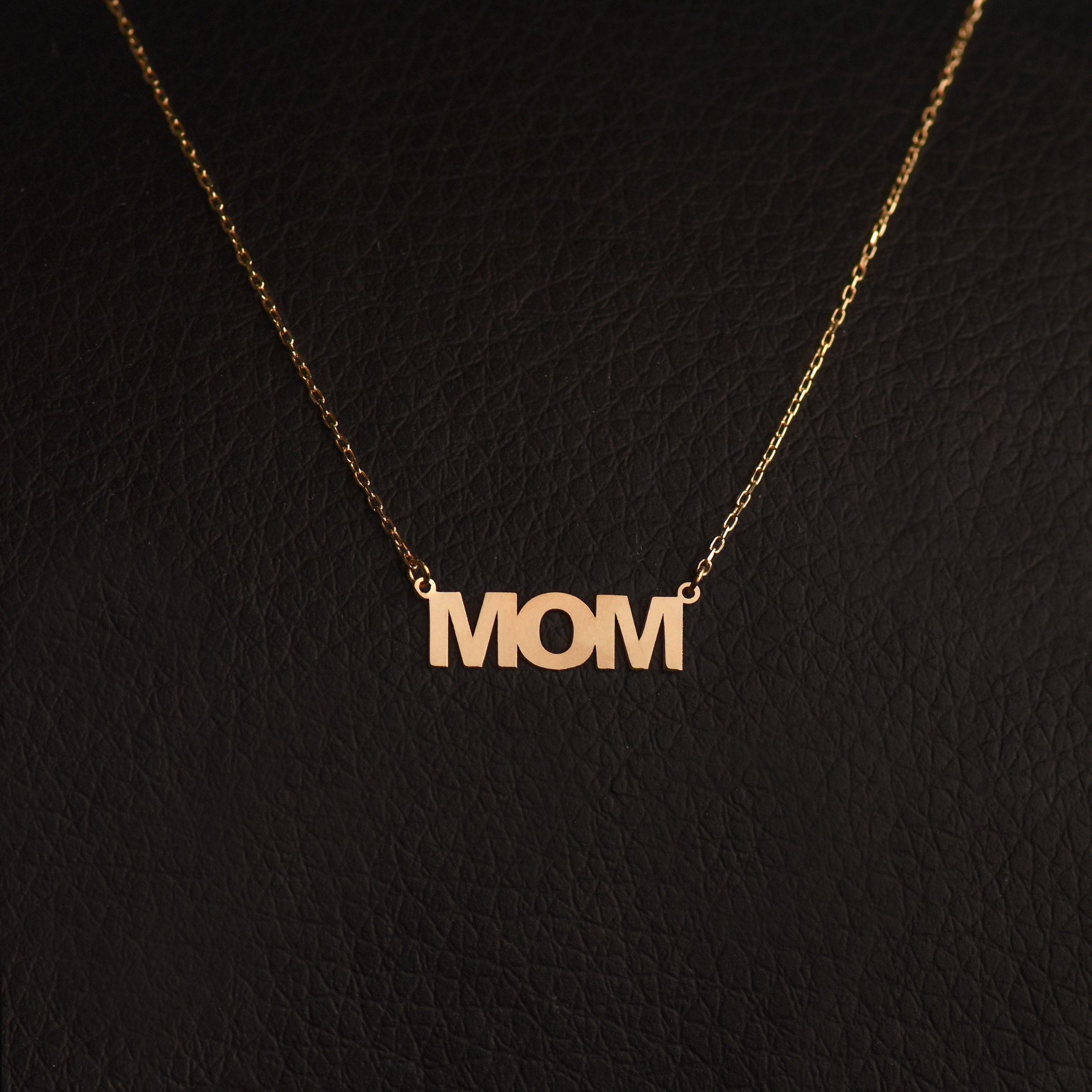 گردنبند طلا با طرح حلقه‌ای (فلامینگو) 18 عیار زنانه نیکان گلد مدل MOM — تصویر 2 از 3