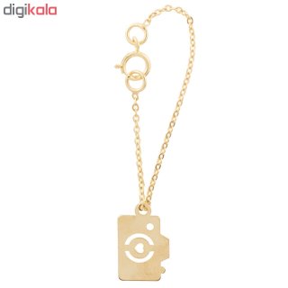 آویز ساعت طلا 18 عیار زنانه طرح دوربین عکاسی کد SG503 — تصویر 2 از 2