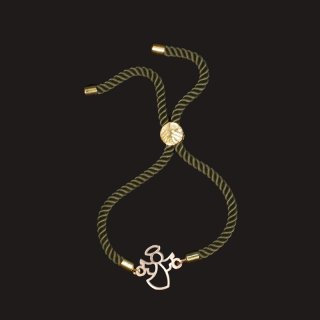 دستبند طلا عیار 18 زنانه مدل M2 — تصویر 2 از 2
