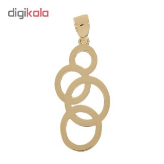 آویز گردنبند طلا 18عیار زنانه کد SG281 — تصویر 2 از 2