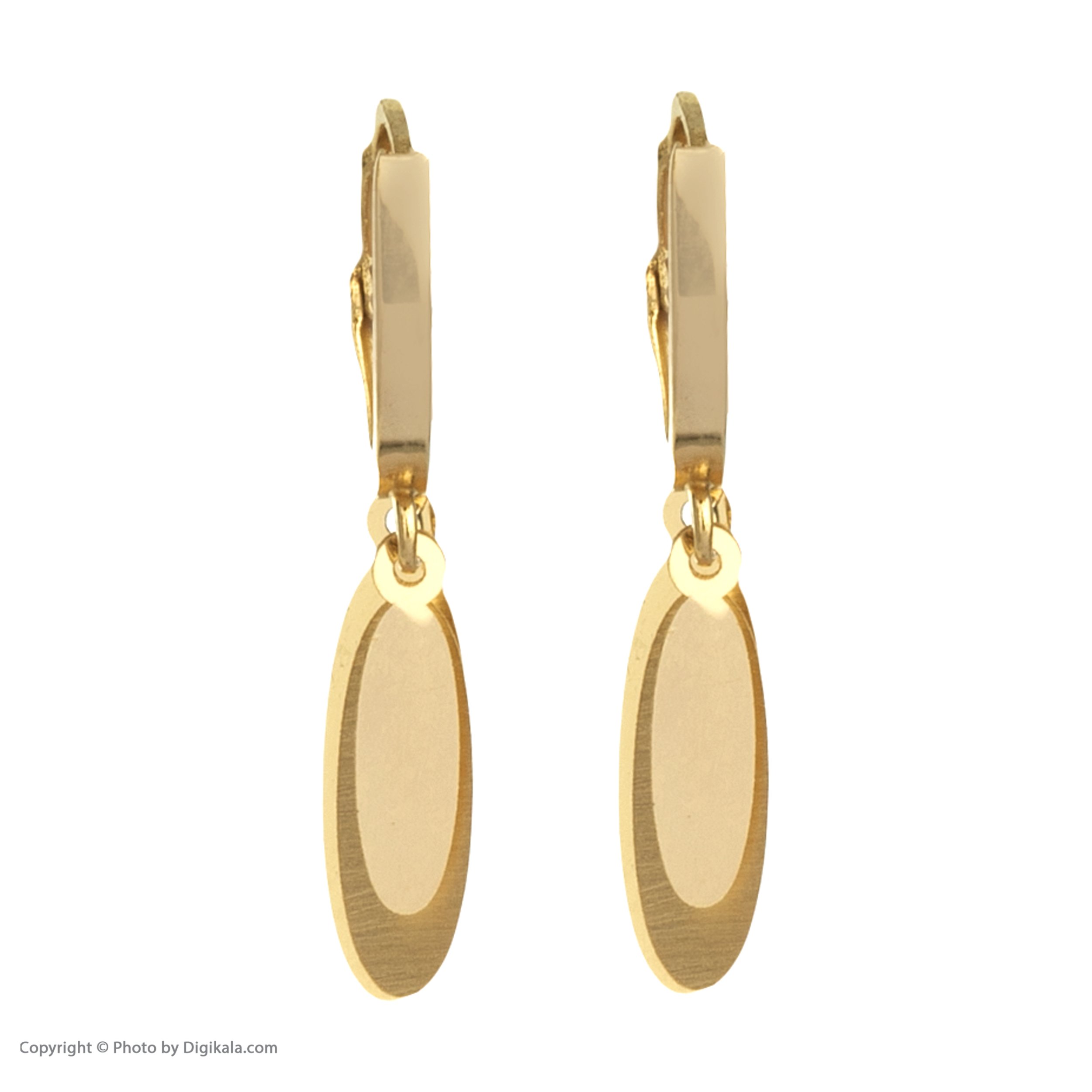 گوشواره طلا 18 عیار زنانه گالری یارطلا کد AG27-8 — تصویر 2 از 8