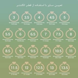 انگشتر طلا 18 عیار زنانه نیکان گلد مدل حلقه رینگی NK356 — تصویر 5 از 5