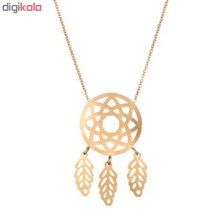 گردنبند طلا 18 عیار زنانه کد 0001 — تصویر 2 از 2