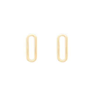 گوشواره طلا 18 عیار زنانه مدل GE010 — تصویر 2 از 2