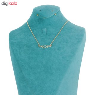 گردنبند طلا 18عیار زنانه مدل 06112.1.22 — تصویر 2 از 2