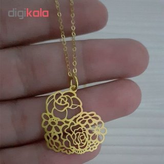 گردنبند طلا 18 عیار زنانه مدل B-10 — تصویر 3 از 3