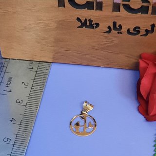 آویز گردنبند طلا 18 عیار زنانه گالری یارطلا مدل پرنده کد PLL28 — تصویر 3 از 3