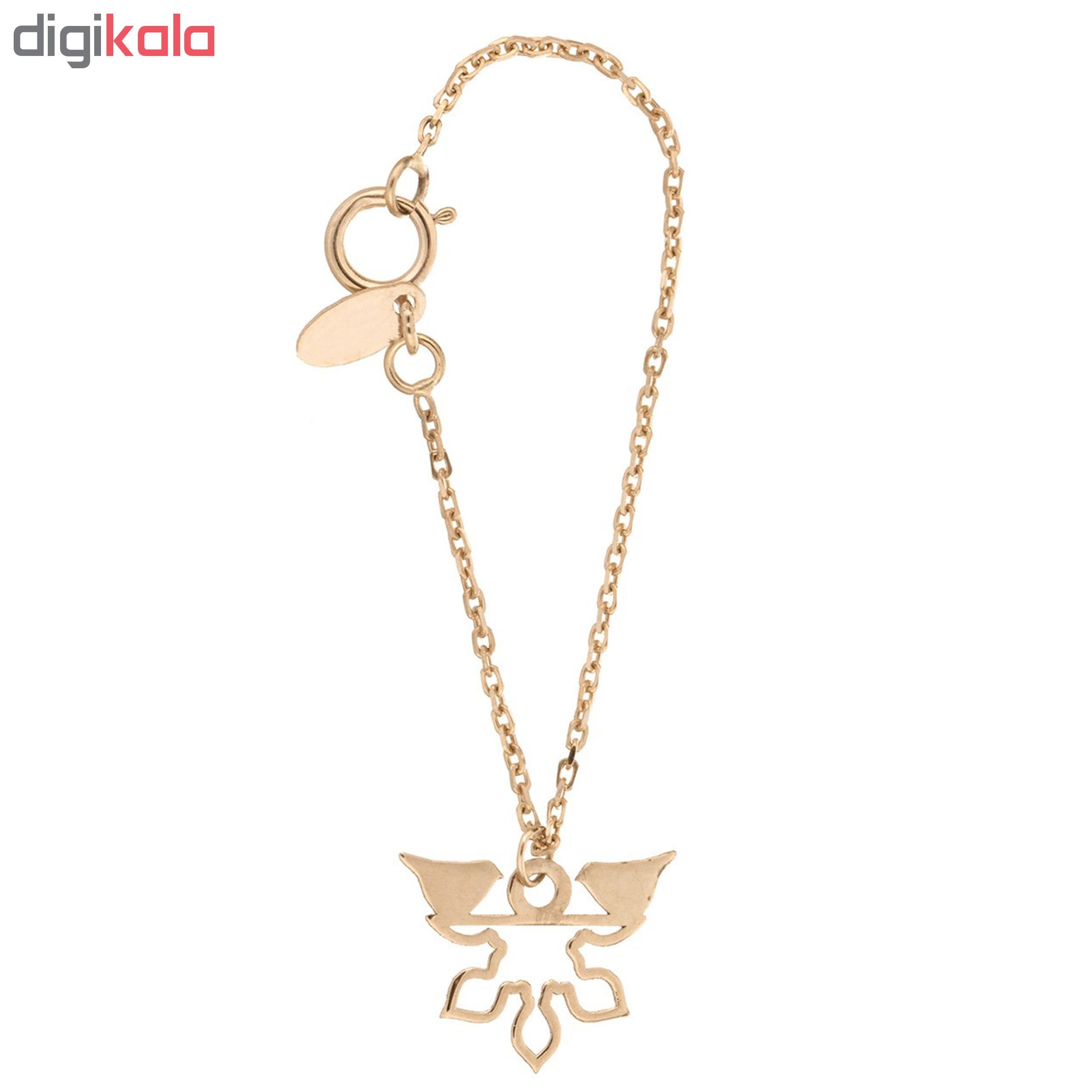 آویز ساعت طلا 18 عیار زنانه کد SG327 — تصویر 2 از 3