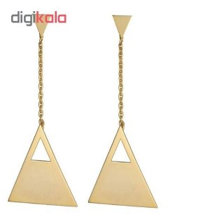 گوشواره طلا 18 عیار مدل PR2825 — تصویر 2 از 2