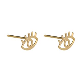 گوشواره طلا 18 عیار زنانه گالری مرجان مدل 0929 — تصویر 2 از 3