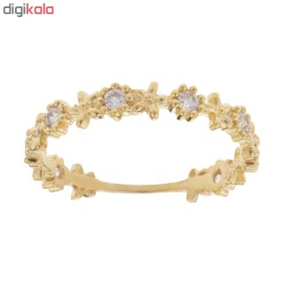 انگشتر طلا 18 عیار زنانه کد Dr8023 — تصویر 4 از 4