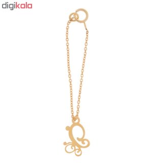 آویز ساعت طلا 18 عیار زنانه طرح پروانه کد SG372 — تصویر 2 از 2