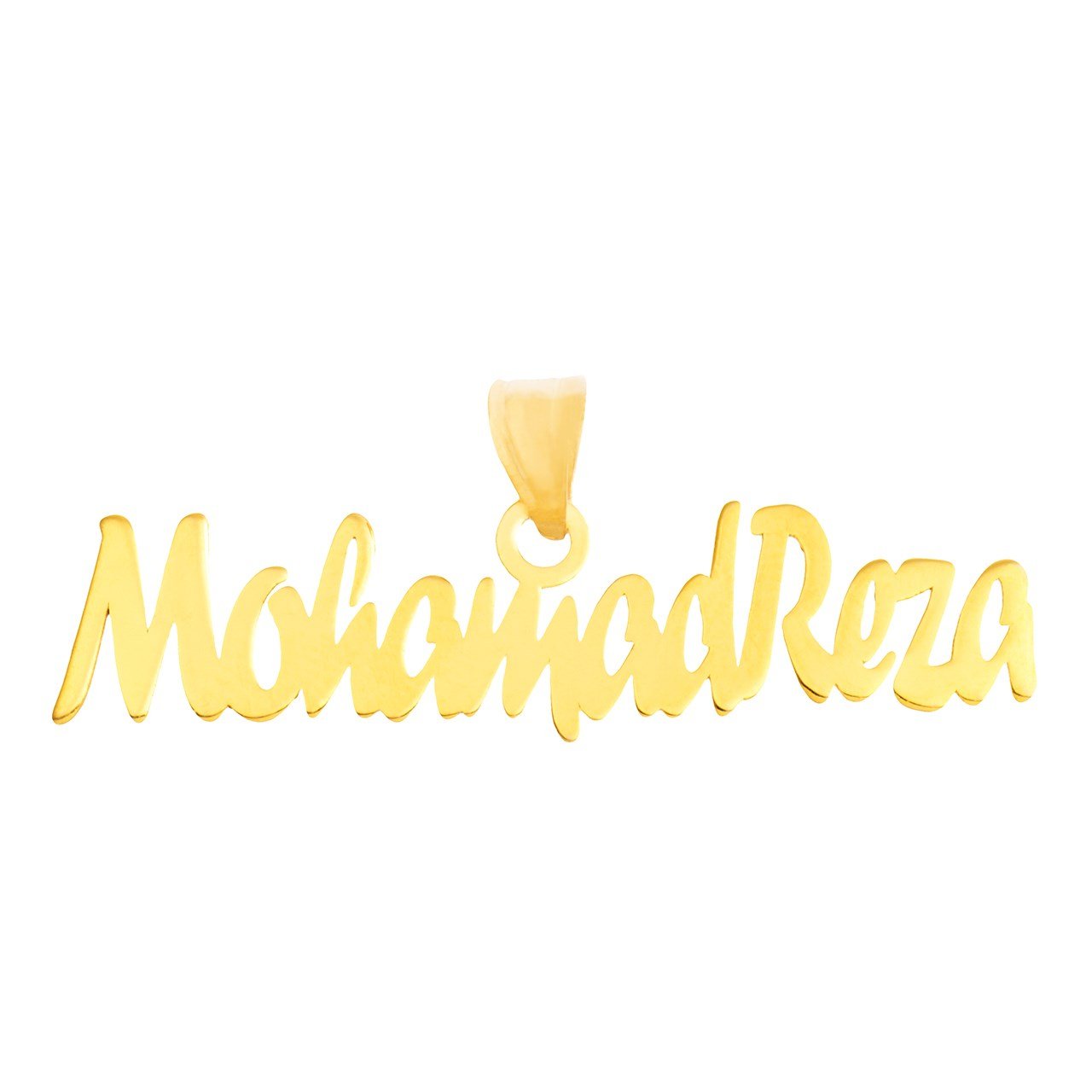 آویز گردنبند 18 عیار آریاگلد مدل R115 — تصویر 1 از 2