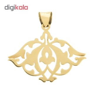 آویز گردنبند طلا 18 عیار زنانه کد ِDG013 — تصویر 2 از 2