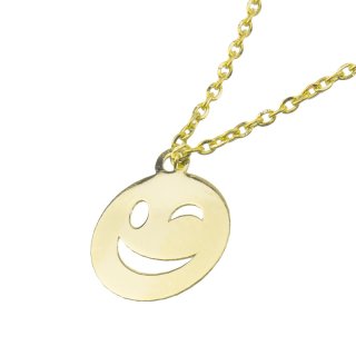 آویز ساعت طلا 18 عیار زنانه مدل ایموجی GWP001 — تصویر 2 از 2