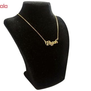 گردنبند طلا 18 عیار زنانه طرح پگاه کد UN0023 — تصویر 3 از 3